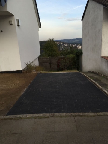 Anlegen einer Auffahrt